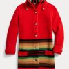 Red Women’s Ralph Lauren Wool Sweater Coats Red Women’s Ralph Lauren Wool Sweater Coats