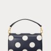 Refined Navy/Vanilla Women’s Ralph Lauren Polka-Dot Small Tayler Crossbody Bags Refined Navy/Vanilla Women’s Ralph Lauren Polka-Dot Small Tayler Crossbody Bags