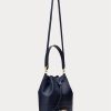 Refined Navy Women’s Ralph Lauren Leather Large Andie Handbag Refined Navy Women’s Ralph Lauren Leather Large Andie Handbag