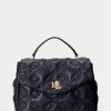 Refined Navy Women’s Ralph Lauren Quilted Leather Medium Farrah Satchel Bags Refined Navy Women’s Ralph Lauren Quilted Leather Medium Farrah Satchel Bags