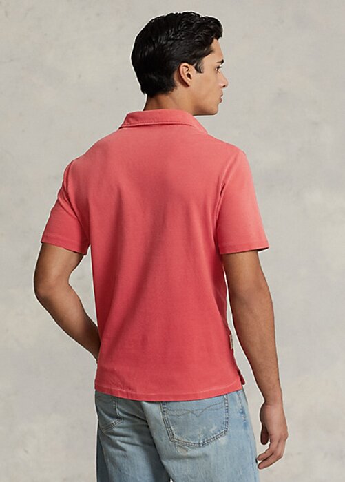 Rose Men’s Ralph Lauren Classic Fit Mesh Pocket Polo Shirts Rose Men’s Ralph Lauren Classic Fit Mesh Pocket Polo Shirts