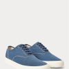 Royal Blue Men’s Ralph Lauren Canvas Sneakers Royal Blue Men’s Ralph Lauren Canvas Sneakers