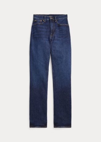 Royal Women’s Ralph Lauren High-Rise Straight Fit Jeans Royal Women’s Ralph Lauren High-Rise Straight Fit Jeans