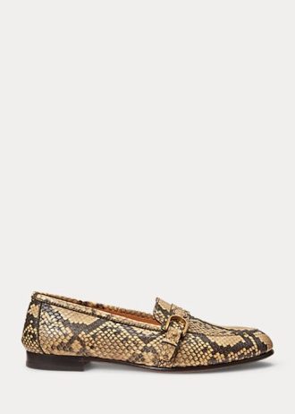 Snake Women’s Ralph Lauren Avah Welington Ayers Snakeskin Loafers Snake Women’s Ralph Lauren Avah Welington Ayers Snakeskin Loafers