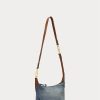 Sunset Indigo Wash/Lauren Women’s Ralph Lauren Washed Denim Small Kassie Shoulder Bags