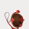 Sunset Orange Women’s Ralph Lauren Leather Small Bellport Bucket Bags Sunset Orange Women’s Ralph Lauren Leather Small Bellport Bucket Bags