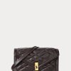 Tobacco Women’s Ralph Lauren Polo ID Quilted Chain Wallets