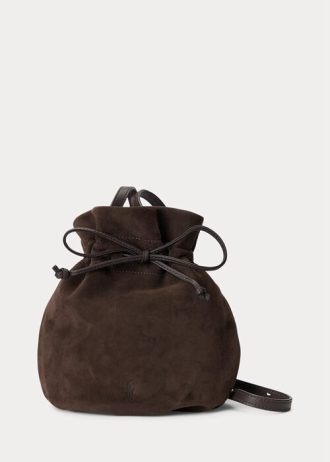 Tobacco Women’s Ralph Lauren The Suede Pony Handbag Tobacco Women’s Ralph Lauren The Suede Pony Handbag