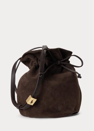 Tobacco Women’s Ralph Lauren The Suede Pony Handbag Tobacco Women’s Ralph Lauren The Suede Pony Handbag