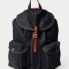 True Indigo Women’s Ralph Lauren Denim Rucksack Handbag