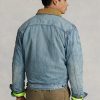 Wash Men’s Ralph Lauren Denim Trucker Jackets Wash Men’s Ralph Lauren Denim Trucker Jackets