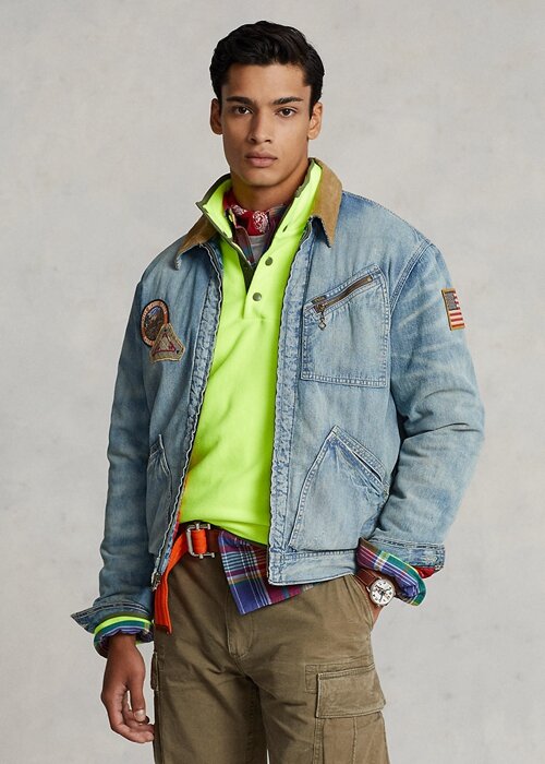 Wash Men’s Ralph Lauren Denim Trucker Jackets Wash Men’s Ralph Lauren Denim Trucker Jackets