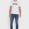 White Men’s Ralph Lauren Chest Logo T Shirts White Men’s Ralph Lauren Chest Logo T Shirts