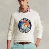White Men’s Ralph Lauren Cotton-linen Graphic Jumper  Sweaters