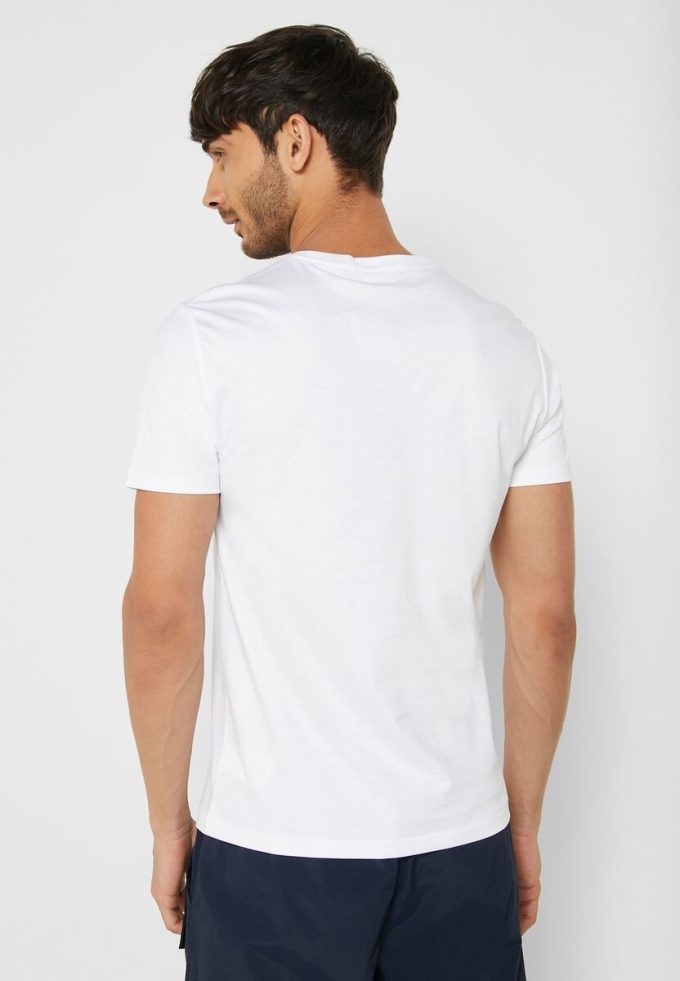 White Men’s Ralph Lauren Essential Crew Neck T Shirts
