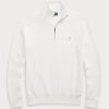 White Men’s Ralph Lauren Mesh-knit Cotton Quarter-zip Jumper Sweaters White Men’s Ralph Lauren Mesh-knit Cotton Quarter-zip Jumper Sweaters