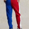 White Men’s Ralph Lauren Polo Sport Colour-blocked Fleece  Pants