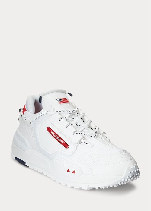 White Men’s Ralph Lauren PS200 Sneakers White Men’s Ralph Lauren PS200 Sneakers