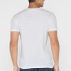 White Men’s Ralph Lauren Slogan Crew Neck T Shirts