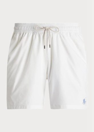 White Men’s Ralph Lauren Traveller Swimming Trunk  Shorts