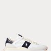 White / Navy Men’s Ralph Lauren Train 89 Suede & Oxford Sneakers White / Navy Men’s Ralph Lauren Train 89 Suede & Oxford Sneakers