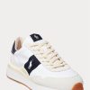White / Navy Men’s Ralph Lauren Train 89 Suede & Oxford Sneakers White / Navy Men’s Ralph Lauren Train 89 Suede & Oxford Sneakers