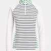 White / Navy / Pink Women’s Ralph Lauren Striped Stretch Jersey Sweatshirts White / Navy / Pink Women’s Ralph Lauren Striped Stretch Jersey Sweatshirts