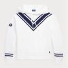 White Women’s Ralph Lauren Australian Open Cricket Fleece Hoodie White Women’s Ralph Lauren Australian Open Cricket Fleece Hoodie