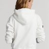 White Women’s Ralph Lauren Australian Open Cricket Fleece Hoodie White Women’s Ralph Lauren Australian Open Cricket Fleece Hoodie