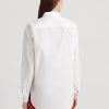 White Women’s Ralph Lauren Cotton Broadcloth Shirts