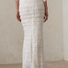 White Women’s Ralph Lauren Fontanna Embellished Maxi Skirts