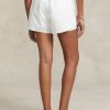 White Women’s Ralph Lauren Layered Ripstop-jersey Drawstring Shorts White Women’s Ralph Lauren Layered Ripstop-jersey Drawstring Shorts