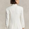 White Women’s Ralph Lauren Linen   Blazers