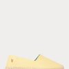 Yellow Men’s Ralph Lauren Cevio Washed Canvas Espadrille