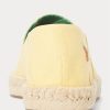 Yellow Men’s Ralph Lauren Cevio Washed Canvas Espadrille