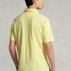 Yellow Men’s Ralph Lauren Classic Fit Cotton-Linen Polo Shirts