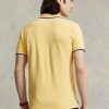 Yellow Men’s Ralph Lauren Custom Slim Fit Mesh Polo Shirts Yellow Men’s Ralph Lauren Custom Slim Fit Mesh Polo Shirts