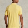 Yellow Men’s Ralph Lauren Custom Slim Fit Mesh Polo Shirts Yellow Men’s Ralph Lauren Custom Slim Fit Mesh Polo Shirts