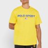 Yellow Men’s Ralph Lauren Logo Crew Neck T Shirts