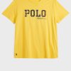Yellow Men’s Ralph Lauren Logo Crew Neck T Shirts Yellow Men’s Ralph Lauren Logo Crew Neck T Shirts