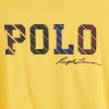Yellow Men’s Ralph Lauren Logo Crew Neck T Shirts Yellow Men’s Ralph Lauren Logo Crew Neck T Shirts
