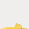 Yellow Men’s Ralph Lauren Polo Bear Slippers