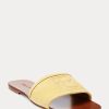 Yellow Women’s Ralph Lauren Andela Calf-Suede Sandals Yellow Women’s Ralph Lauren Andela Calf-Suede Sandals