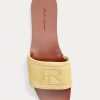 Yellow Women’s Ralph Lauren Andela Calf-Suede Sandals Yellow Women’s Ralph Lauren Andela Calf-Suede Sandals