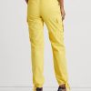 Yellow Women’s Ralph Lauren Featherweight Twill Cargo Ankle Pants