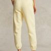 Yellow Women’s Ralph Lauren Fleece Athletics   Pants