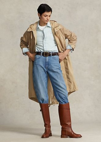 Yellow Women’s Ralph Lauren Hooded Long Field Jackets