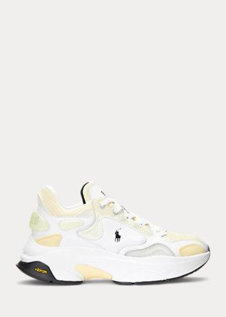 Yellow Women’s Ralph Lauren Logo Tech Sneakers