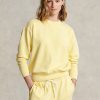 Yellow Women’s Ralph Lauren Organic Cotton Crewneck Sweatshirts Yellow Women’s Ralph Lauren Organic Cotton Crewneck Sweatshirts