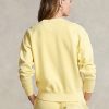 Yellow Women’s Ralph Lauren Organic Cotton Crewneck Sweatshirts Yellow Women’s Ralph Lauren Organic Cotton Crewneck Sweatshirts